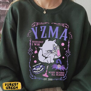 Vintage Yzma Cat With Potiontee Villain Shirt, Disney Emperor's New Groove Tee, Disneyland Family Vacation Trip Matching Outfits 2026 image 2