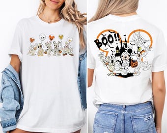 Camiseta de Halloween de Mickey y sus amigos de Disney, camiseta de Halloween de Disneyworld, camisetas de Halloween de WDW, camiseta espeluznante de Disney, camiseta de Halloween de Disney