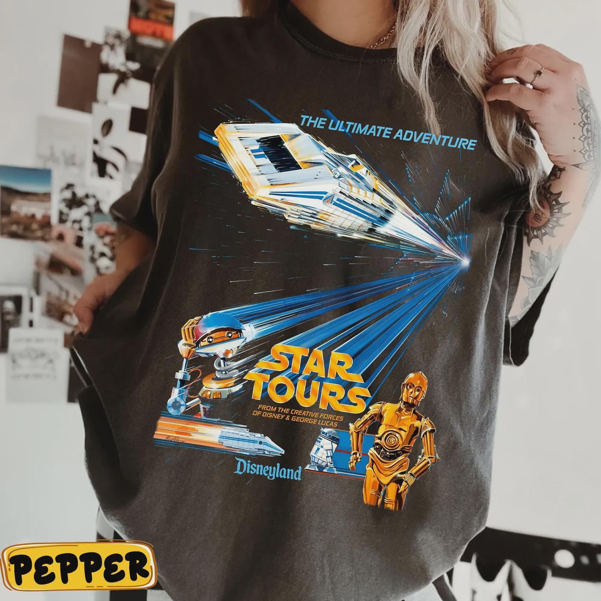 Star tours disneyland shirt - Etsy 日本