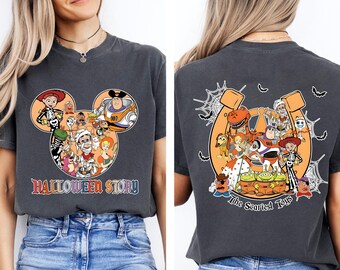 Disney Halloween Story Shirt, The Scariest Toys T-Shirt, Disney Halloween Hoodie, Woody And Friends Shirt, Toy Story Halloween Sweatshirt