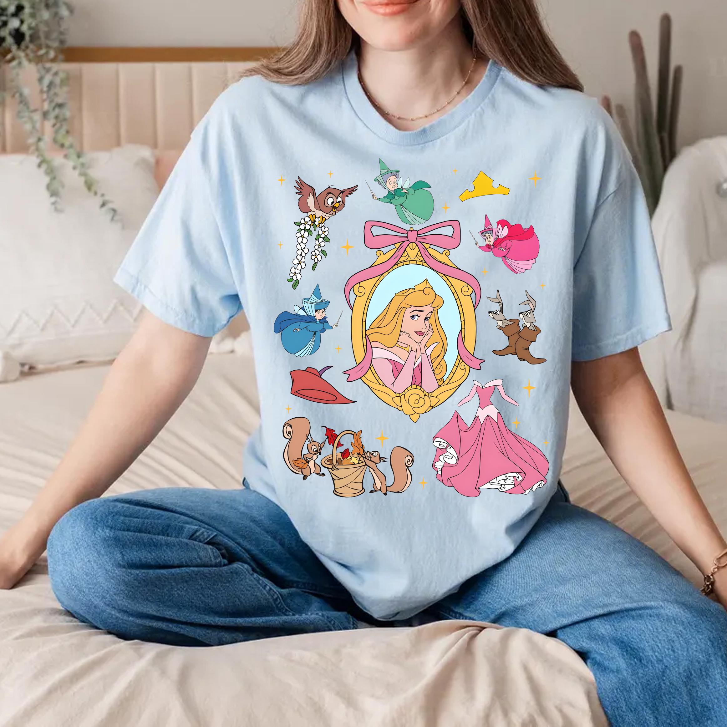 ディズニー オーロラ姫シャツ | コケット ディズニー 眠れる森の美女 T