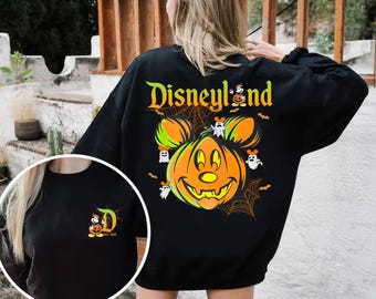 Disneyland Mickey Not So Scary Halloween Shirt, Disney Halloween 2025 Shirt, Mickey Ghost Halloween Shirt, Disney Halloween Sweatshirt