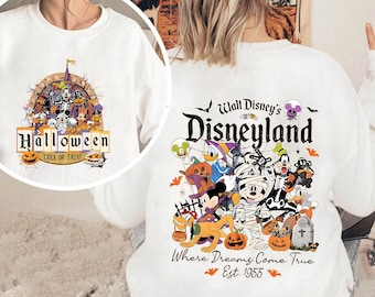 Disney Mickey And Friends Halloween Shirt, Disneyland Halloween Shirt, Halloween Family Trip Shirt, Halloween Party Shirt, Trick Or Treat