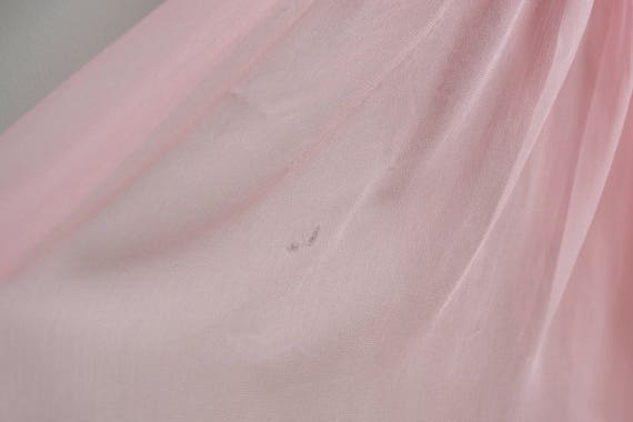 Ballerina Baby Pastel Pink Chiffon Cape Bustle 19… - image 5