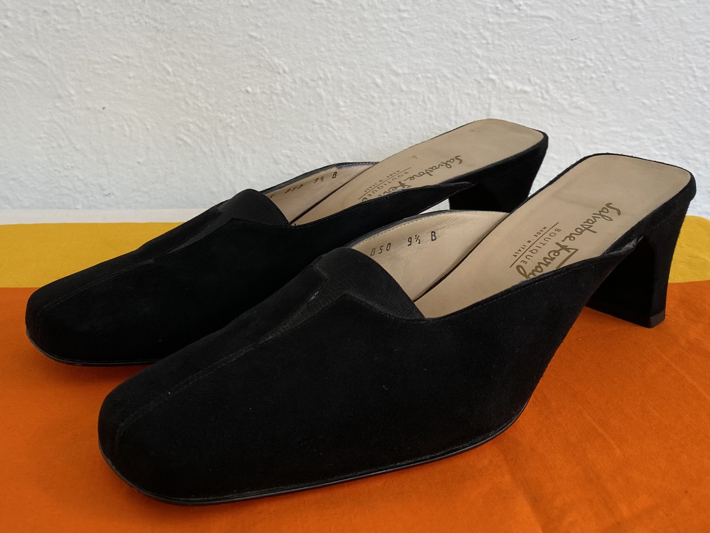 Salvatore ferragamo clearance mules