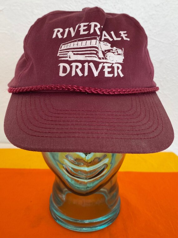 1970s 1980s Maroon Burgundy Riverdale Bus Driver A