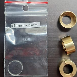 Lente de repuesto de 14 mm para láseres de diodo. Libre de latón.