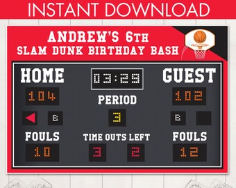 Basketball sign | Etsy