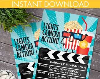Movie printable | Etsy
