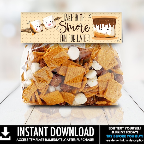 Smore Favors - Etsy