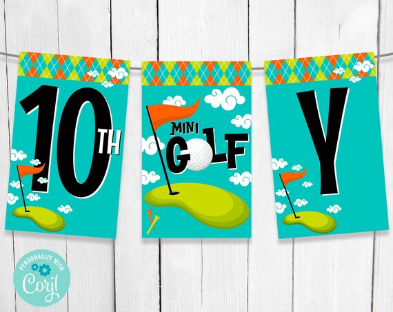 Skateboard Party Banner - Happy Birthday Banner, Skate Park Party, SK8 Party, Bunting | Self-Edit with CORJL - INSTANT DOWNLOAD Printable
