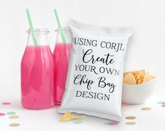 Diy Chip Bag Etsy