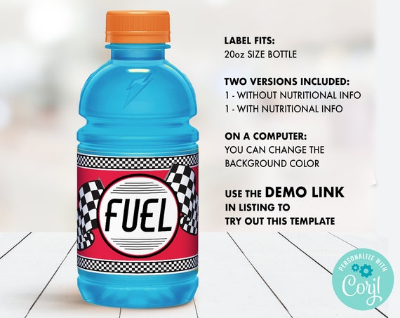 DRINK BOTTLE LABELS - SimplyEverydayMe