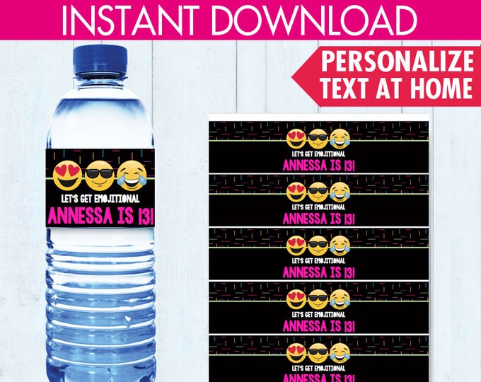 WATER BOTTLE LABELS - SimplyEverydayMe