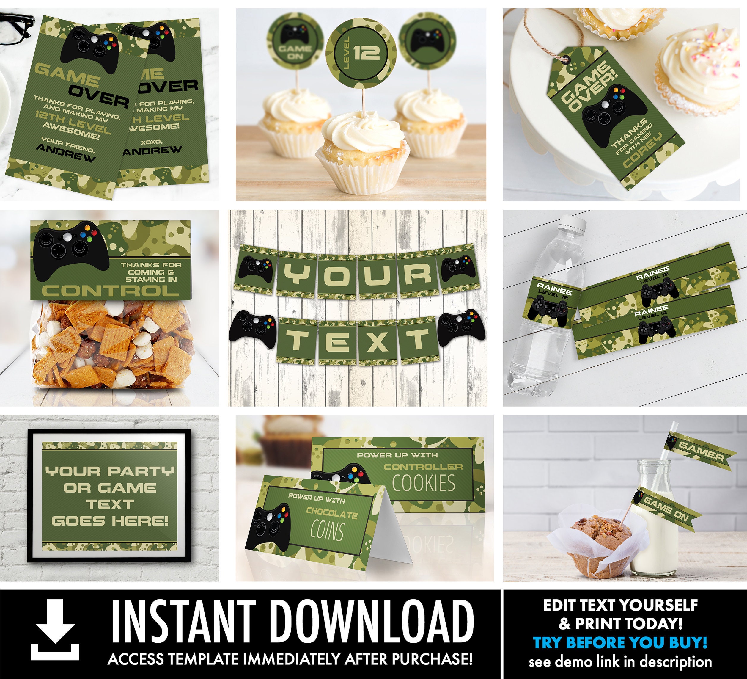 Halo Invitation - Etsy