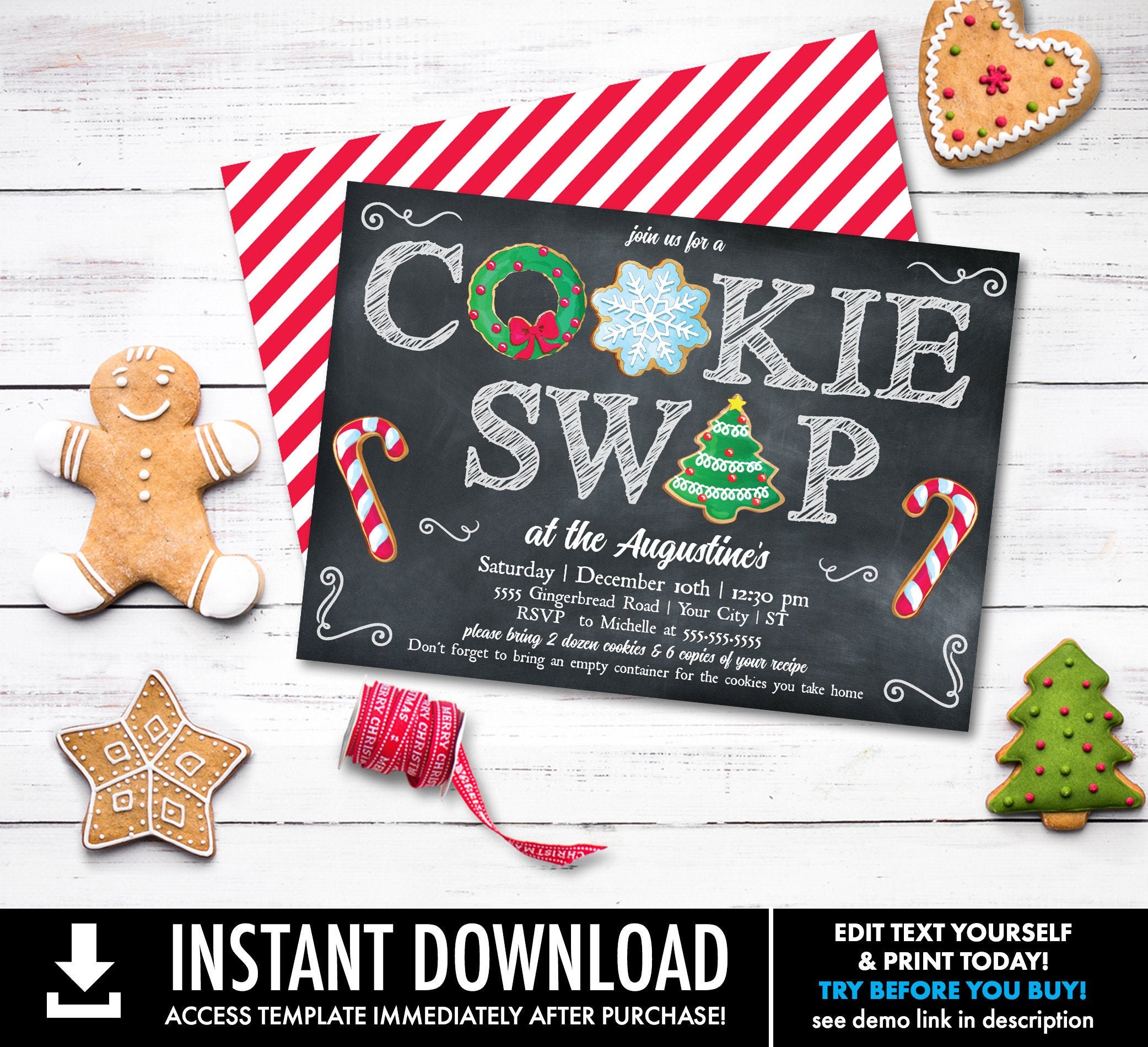 cookie-swap-party-invitation-cookie-party-holiday-cookie-party