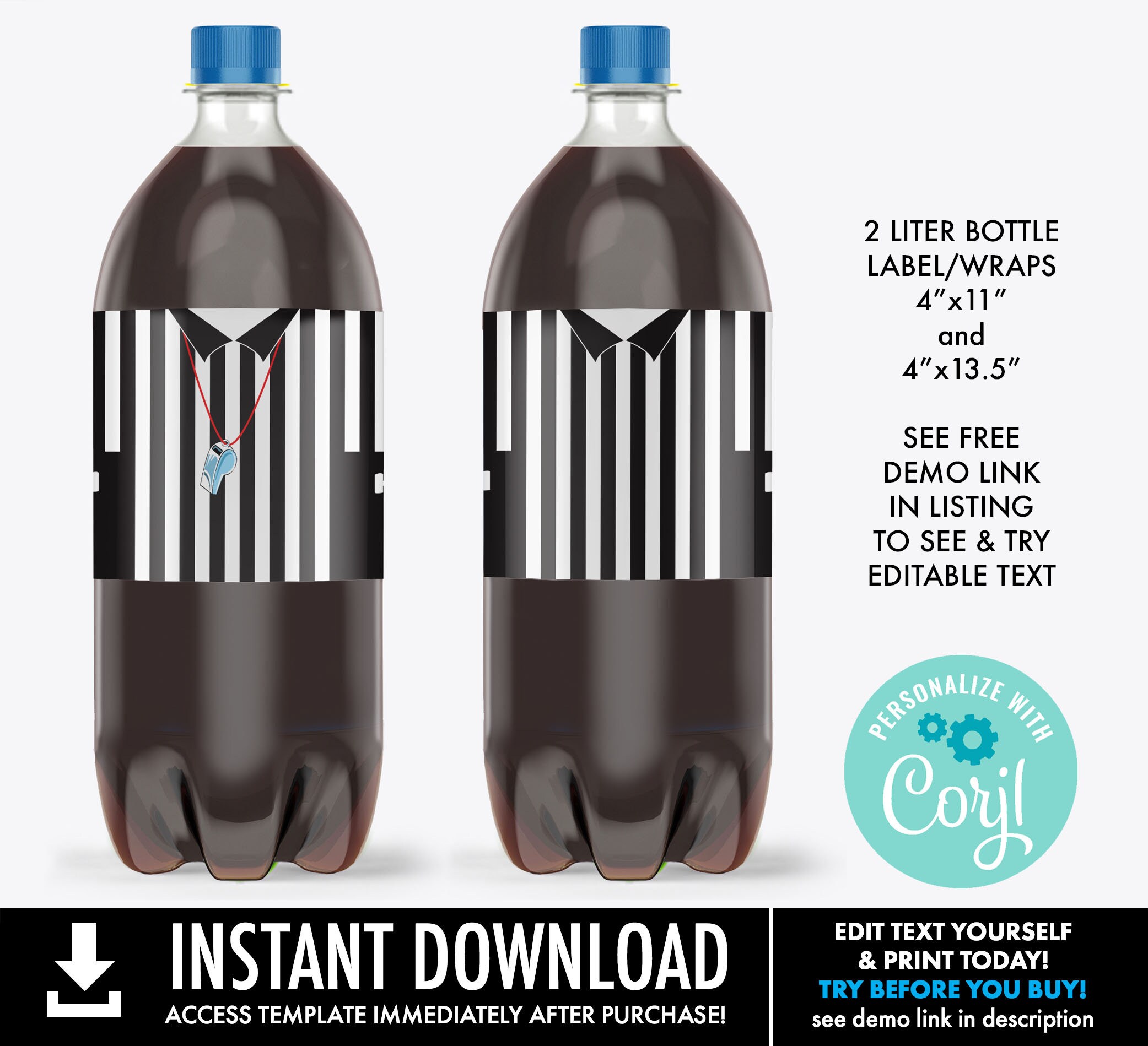 2 Liter Soda Bottles