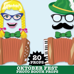 Oktoberfest Photo Booth Props, Octoberfest, German Party, German Beer ...