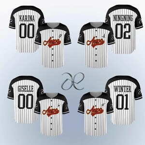 aespa baseball uniform ニンニン もどす