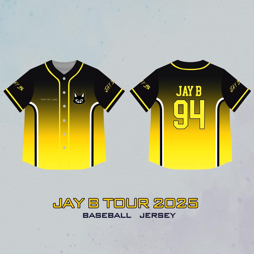 GOT7 Jay B Tape: Re Load Tour Baseball Jersey, Got7 Jay B Shirt, Jay B ...