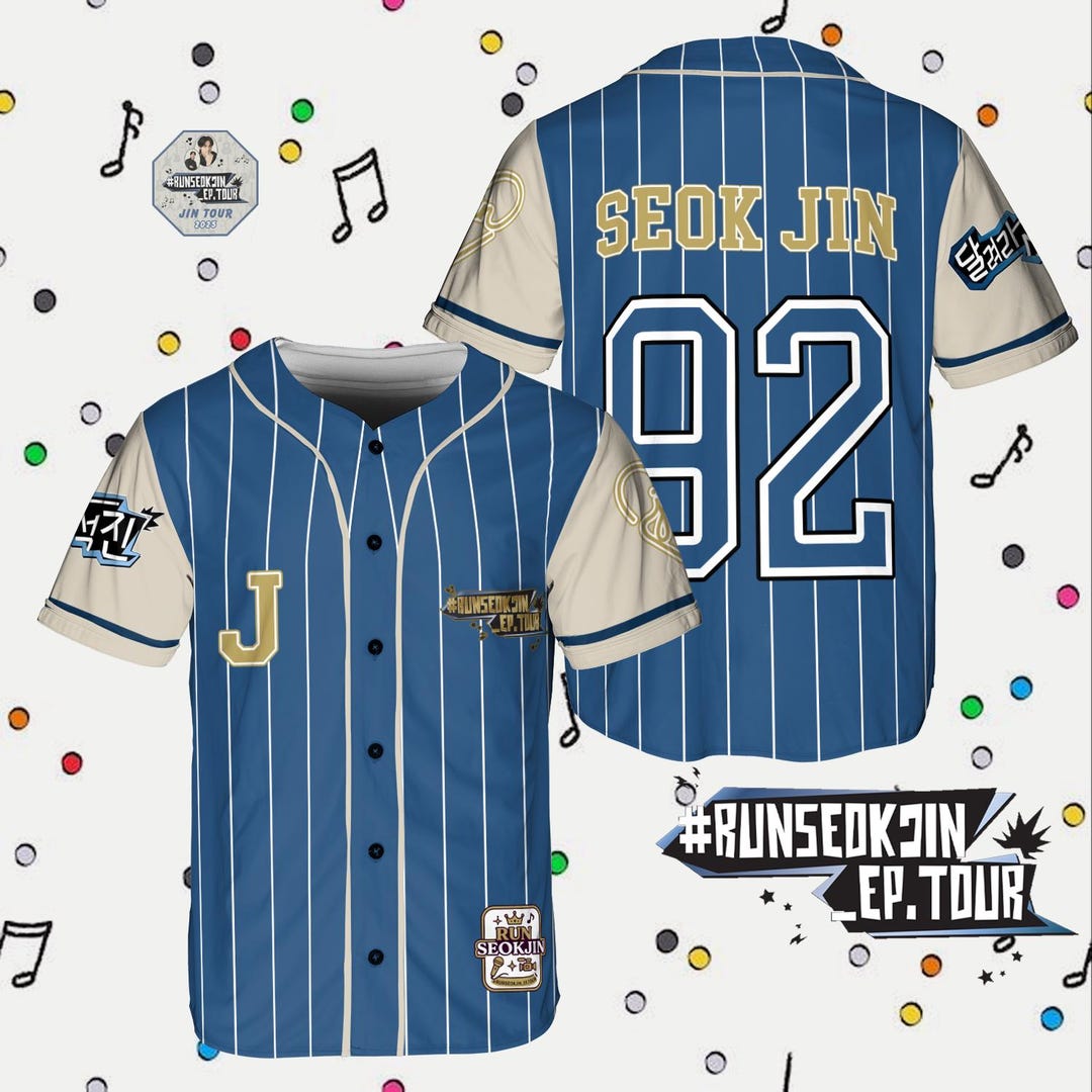 Run Seokjin Ep Tour Shirt, Jin Echo Mini Album Shirt Kim