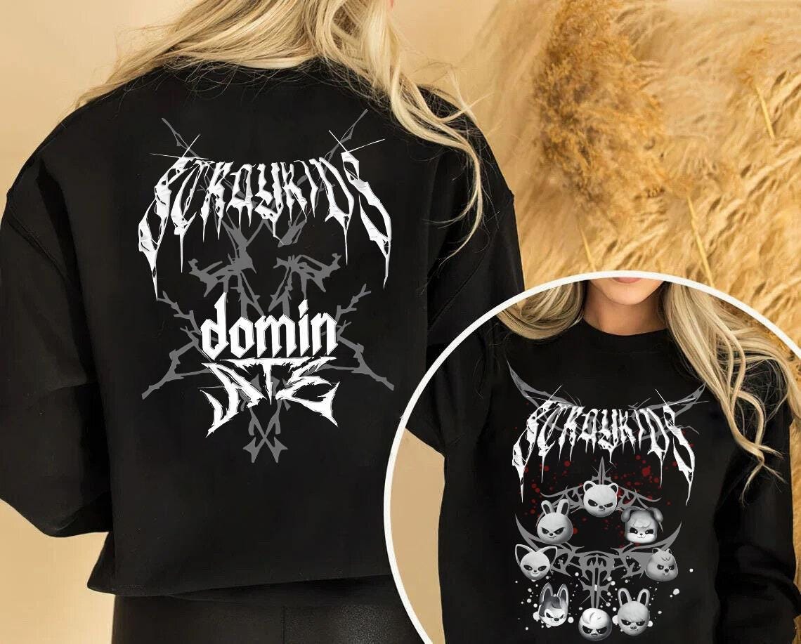 EVIL SKZOO T-SHIRT - World Tour 'dominATE'【BbokAri】/ Stray
