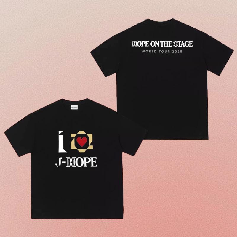 Jhope Shirt, Jhope on the Stage World Tour Shirt, I Love