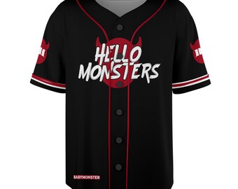 Babymonster Hello Monster World Tour 2025 Baseball Jersey
