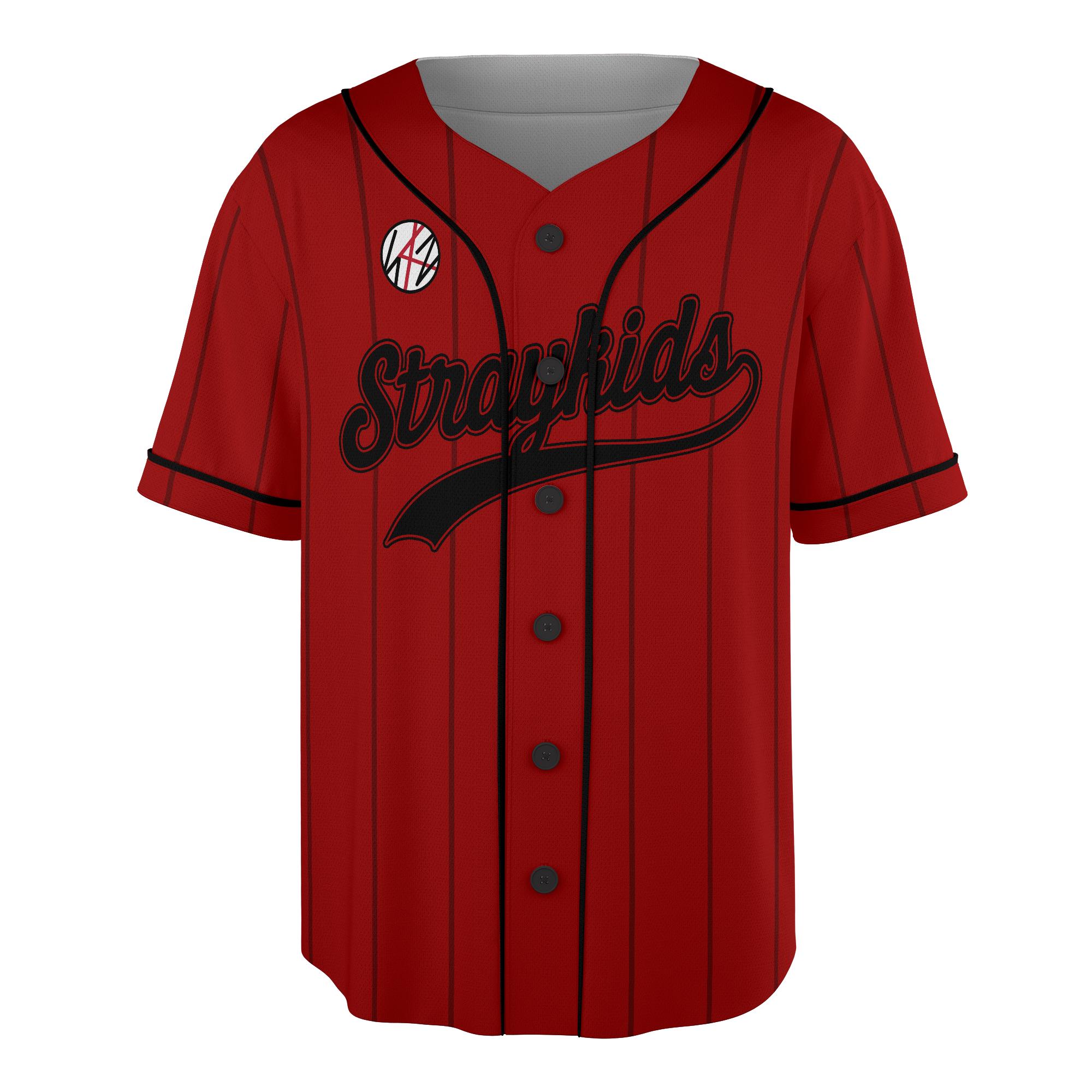 Stray Kids World Tour dominATE 野球ユニフォーム Stray Kids World Tour Dominate 2025 New baseball jersey, new