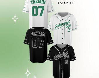 Taemin Ephemeral Gaze Tour 2025 Baseball Jersey, Taemin