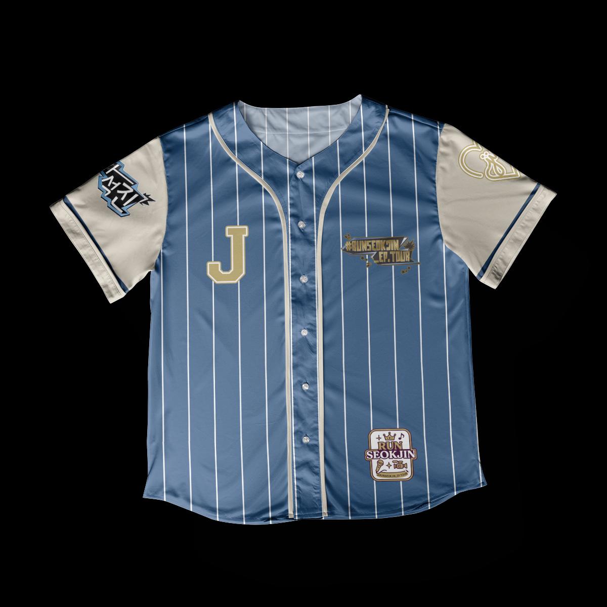 Run Seokjin Ep Tour 2025 Baseball Jersey, Jin Concert T