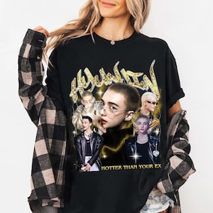 Koszulka Stray Kids Hyunjin, Vintage Koszulka Hyunjin Stray Kids, Hyunjiin Unisex Koszulka Kpop, Koszulka SKZ, Kpop 90s Vintage Prezent Unisex Dla Fana