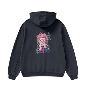 Jujutsu Kaisen Hoodie Sukuna Minimalist