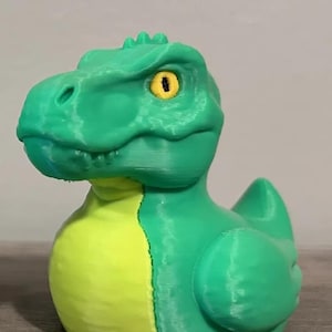 Jeep Ducking Ducks | Unique 3D printed rubber duck dinosaur styles | Prehistoric desk decor | Childs dinosaur bedroom decor | Jurassic Park