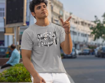 It’s All In Your Mind Shirt, Mental Health Awareness Tee, Retro Glitch Graphic T-Shirt, Vintage Streetwear Shirt, Neon Aesthetic Tee