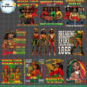 Juneteenth Boots On The Ground Cowgirl Where Them Fans At png, Black Cowgirls, Steppin' Into Juneteenth 1865 png, free-ish png, Afrikaanse vrouw
