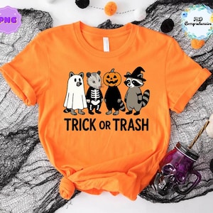 Funny Halloween Racoon Possum Png, Halloween Feral Png, Spooky Season png, Feral Halloween png, Spooky Raccoon png, Trick or Trash Png