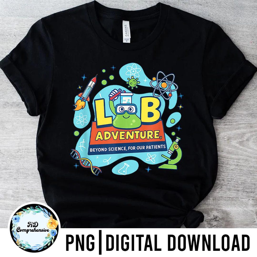 Lab Adventure 2026 Png, Lab Week 2026 PNG, Med Lab Team, Phlebotomist ...