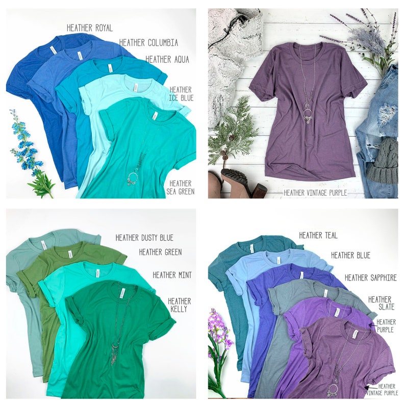 Longer Length Tees 3001CVC Bella Canvas XS-XL Womens Tshirt T-shirts Unisex Shirts Sublimation Vinyl XS 2X image 4