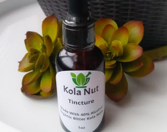 Natural Herbal Tincture Organic Bitter Kola Nut