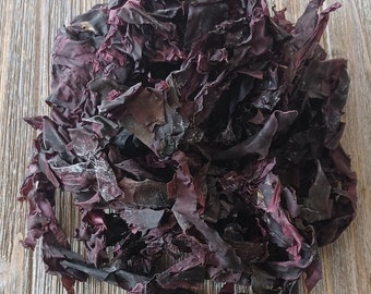 Organic Wild Dried Whole Leaf Dulse Seaweed