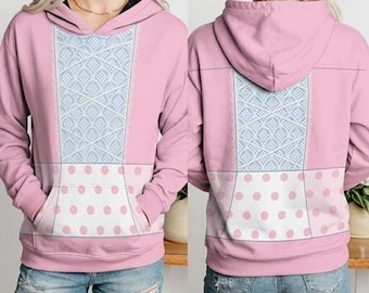 Sudadera con capucha de disfraz de Bo Peep con estampado 3D integral, sudadera de cosplay de Toy Story, camiseta 3D de disfraz de alienígena de Toy Story, cosplay de Halloween, fiesta de Halloween