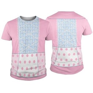 Bo Peep Costume Hoodie 3D All Over Print, Toy Story Cosplay Sweatshirt, Toy Story Alien Costume 3D Shirt, Cosplay Halloween, Halloween Party image 3