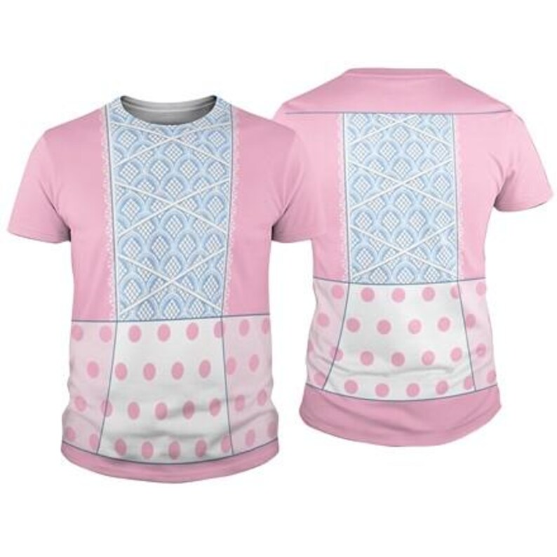 Bo Peep Costume Hoodie 3D All Over Print, Toy Story Cosplay Sweatshirt, Toy Story Alien Costume 3D Shirt, Cosplay Halloween, Halloween Party image 3