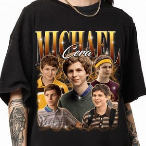 Comfort Colors Michael Cera Bootleg Shirt, Michael Cera Vintage 90s Bootleg Rap Tee, Michael Cera Homage Shirt, Retro Michael Cera Merch Tee