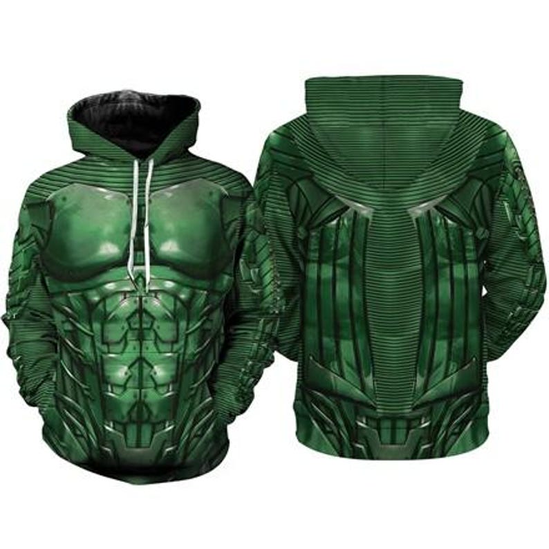 Sudadera con capucha estampada en 3D del Duende Verde, sudadera de cosplay del Duende Verde de Spider-Man, cosplay de Halloween, sudadera con capucha para disfraz de Halloween imagen 2