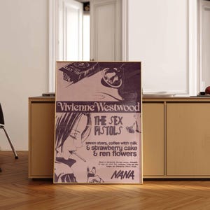 Vivienne westwood poster - Etsy 日本