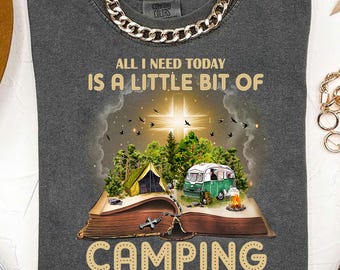 Christian Camping PNG: Jesus, Tent & Camper Van (Digital Download)