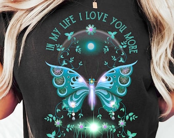 Mariposa PNG: Frase inspiradora de amor, manualidades DIY (Descarga digital)