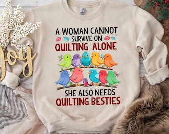 Divertenti migliori amiche del quilting Png – Clipart per amanti del cucito (download digitale)